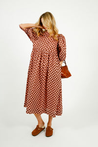 You added <b><u>BONTE Briony Dress in Brown, Pink</u></b> to your cart.