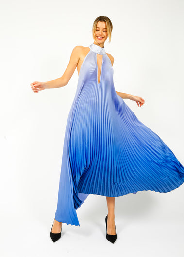 LIDÉE Opera Gown in Ocean
