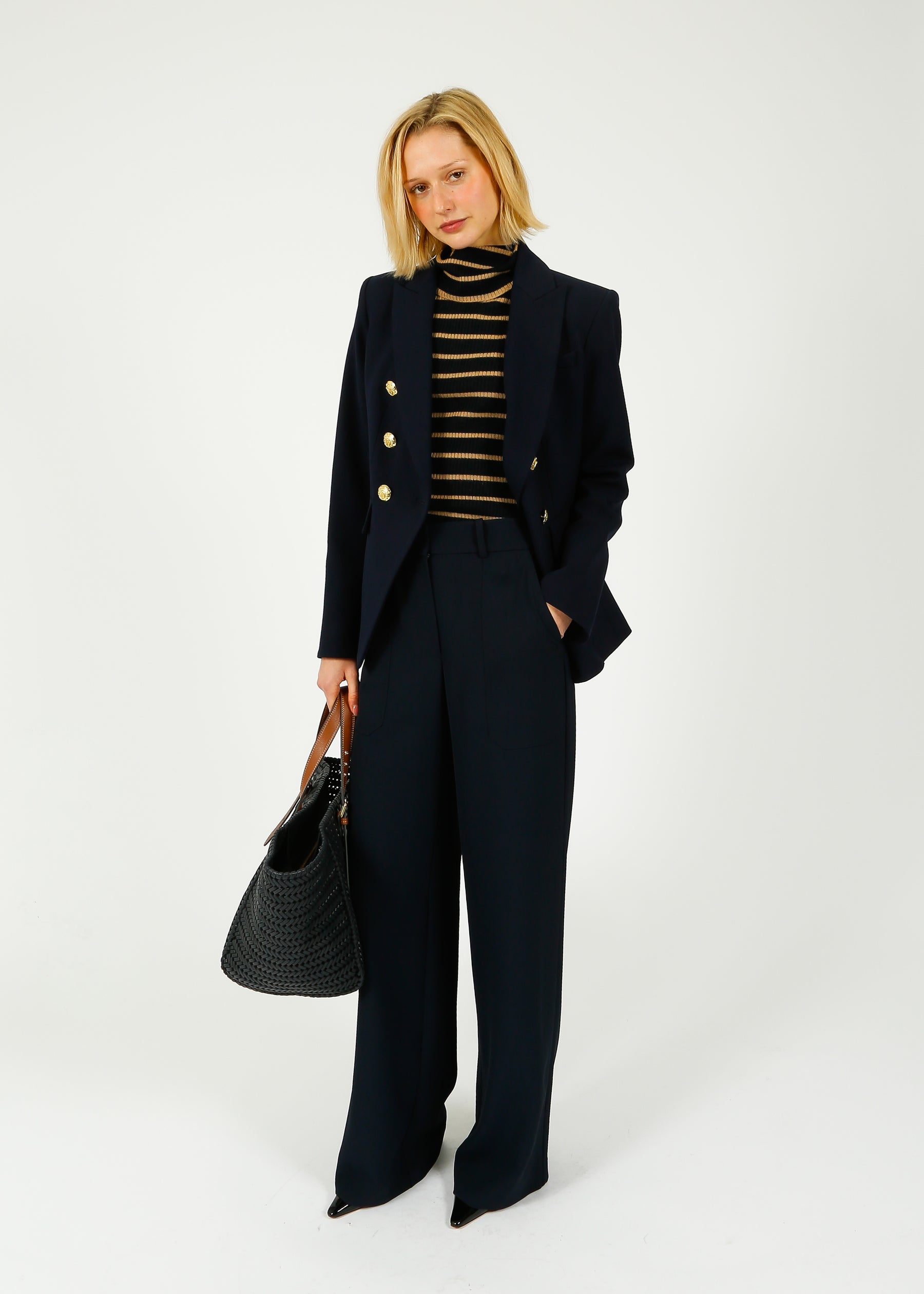 Veronica Beard Miller Dickey in Navy