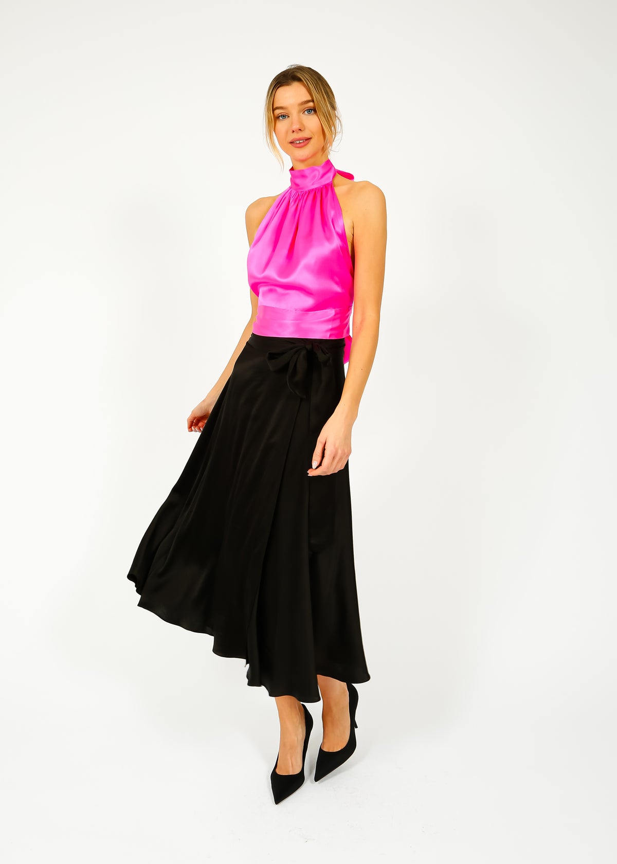 HARMUR Classic Top in Pink Glow
