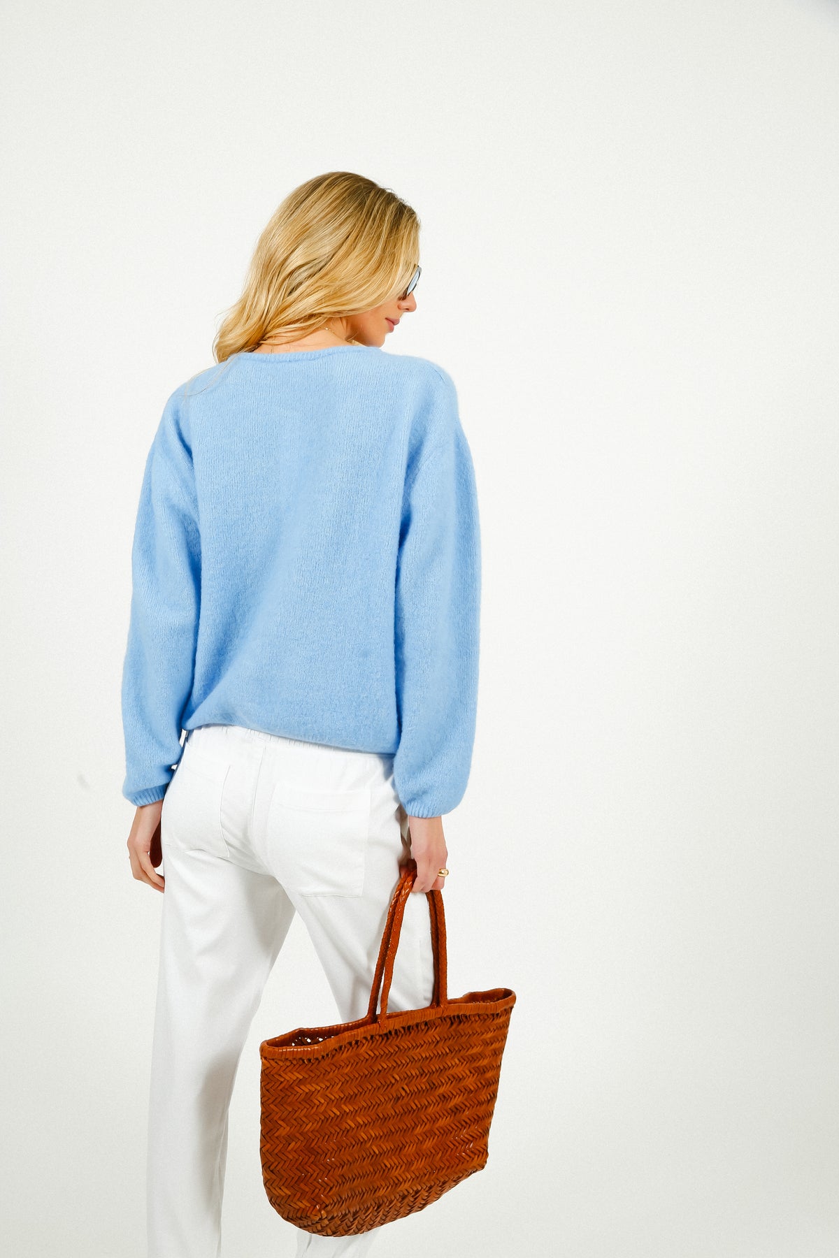 AV Vitow Knit Cardi in Atmosphere Chine