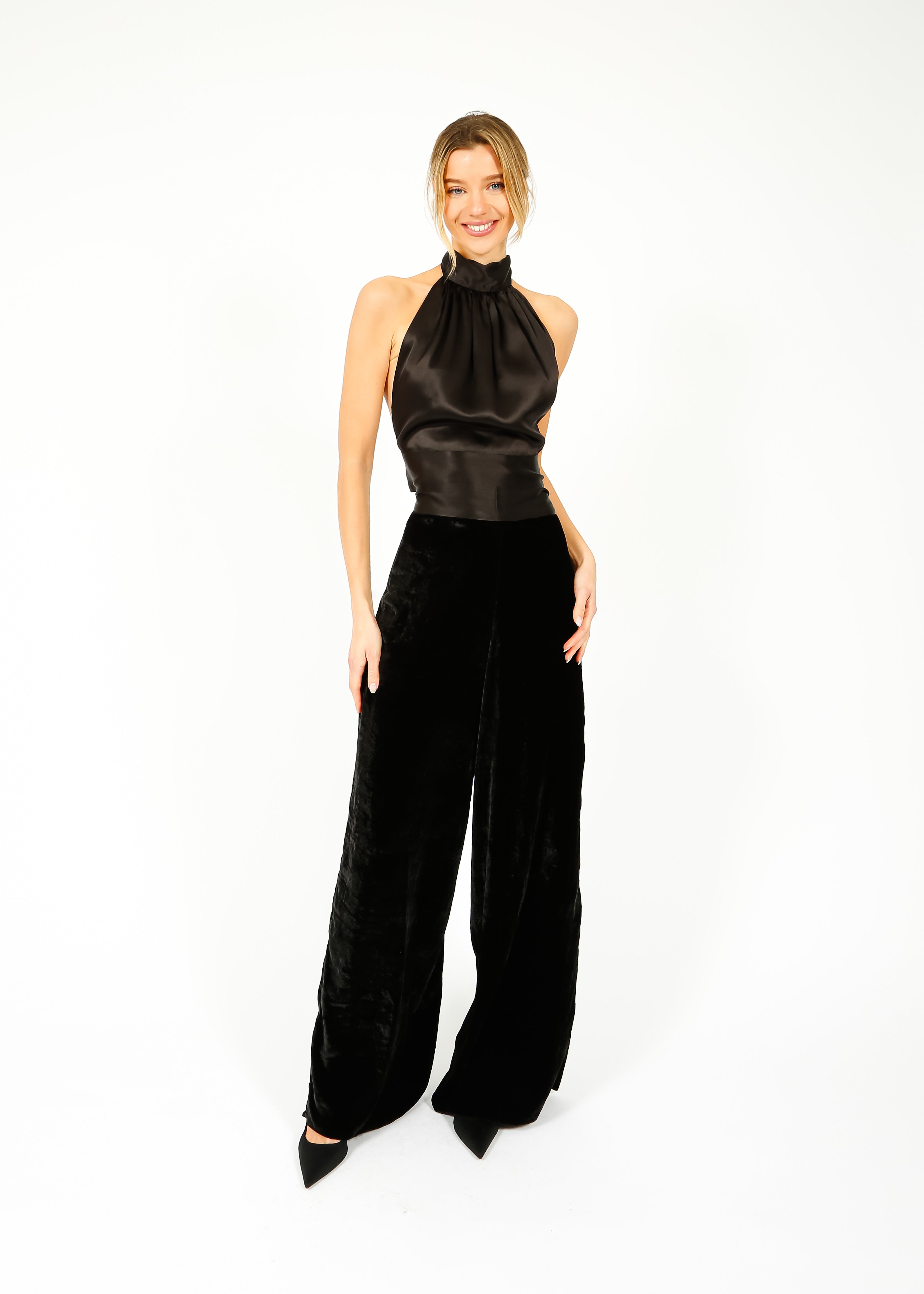 HARMUR Classic Top in Black