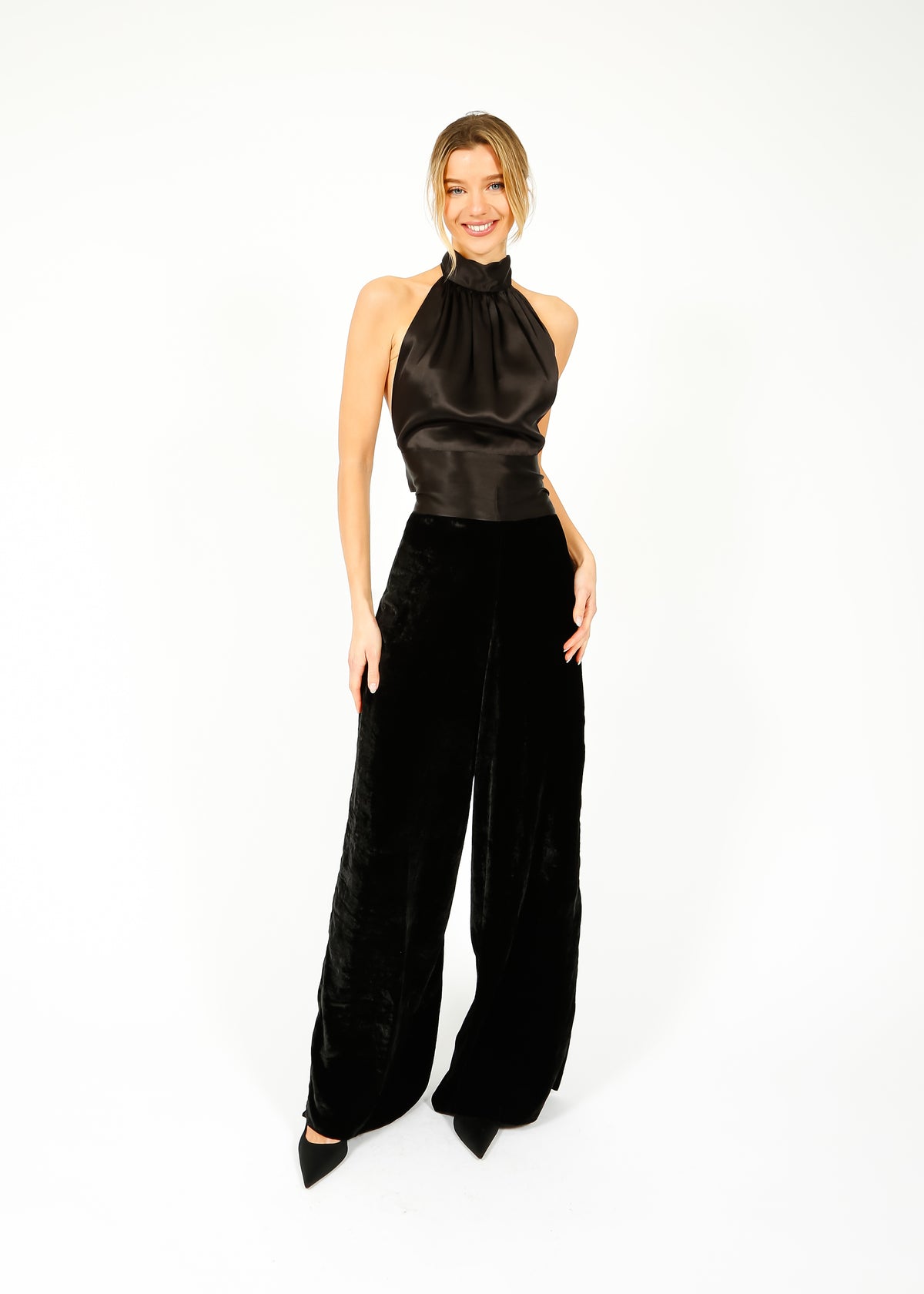 HARMUR Classic Top in Black