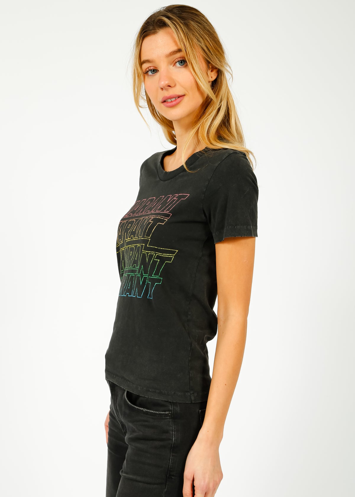IM Ziliana Tee in Faded Black