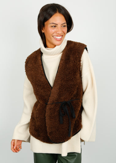 L&H Vamos Gilet in Brown
