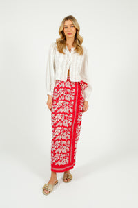 You added <b><u>MAISON H Marina Skirt in Tabasco</u></b> to your cart.