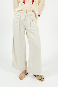You added <b><u>MAISON H Marisa Linen Pant in Off White</u></b> to your cart.