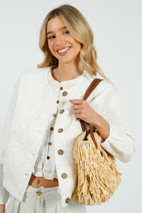 You added <b><u>MAISON H Boticcelli Jacket in Ivory</u></b> to your cart.