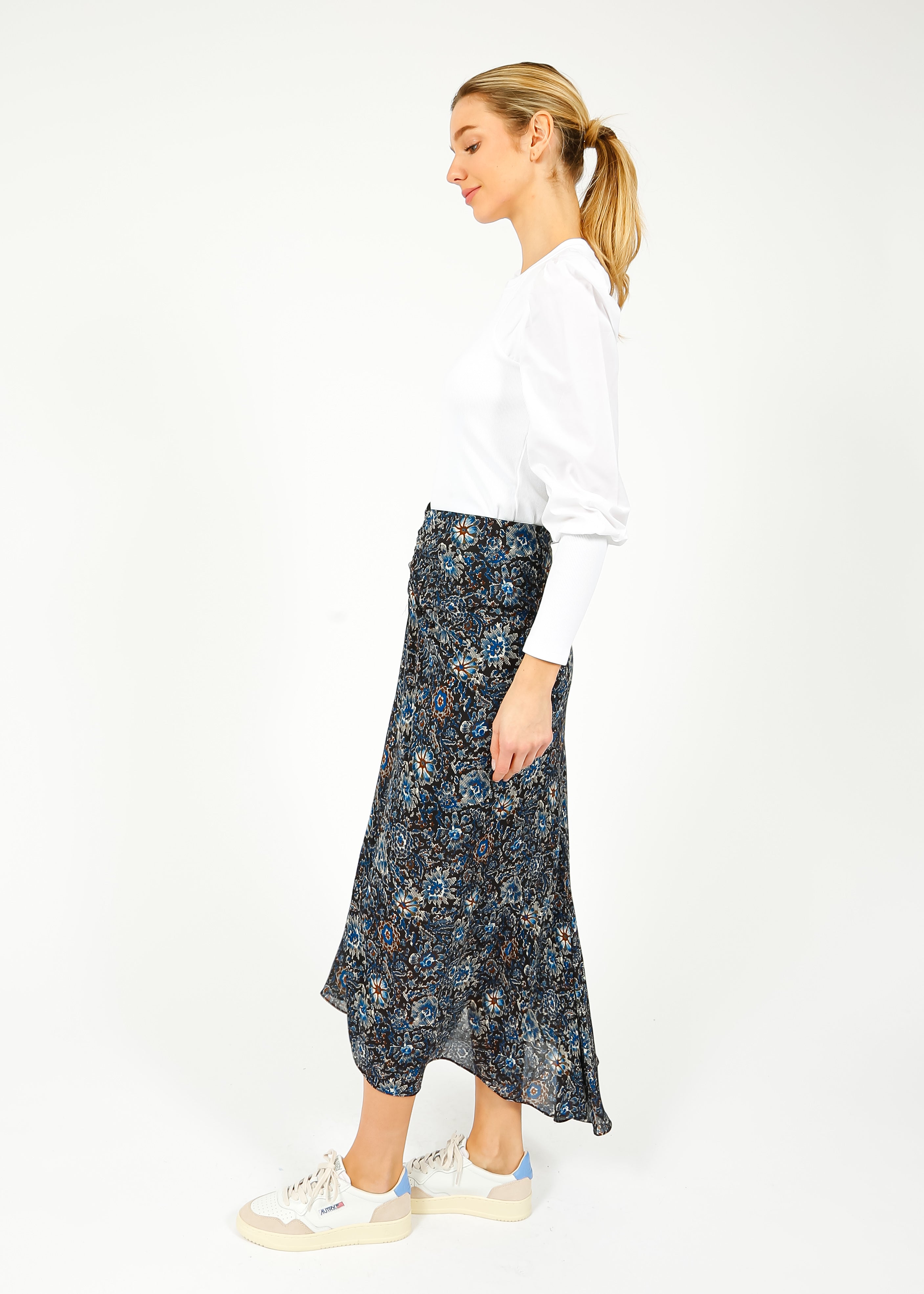 VB Limani Skirt in Black Multi
