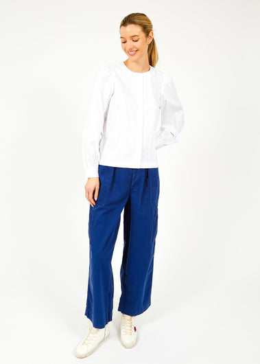 SLF Lianne Cotton Shirt in White
