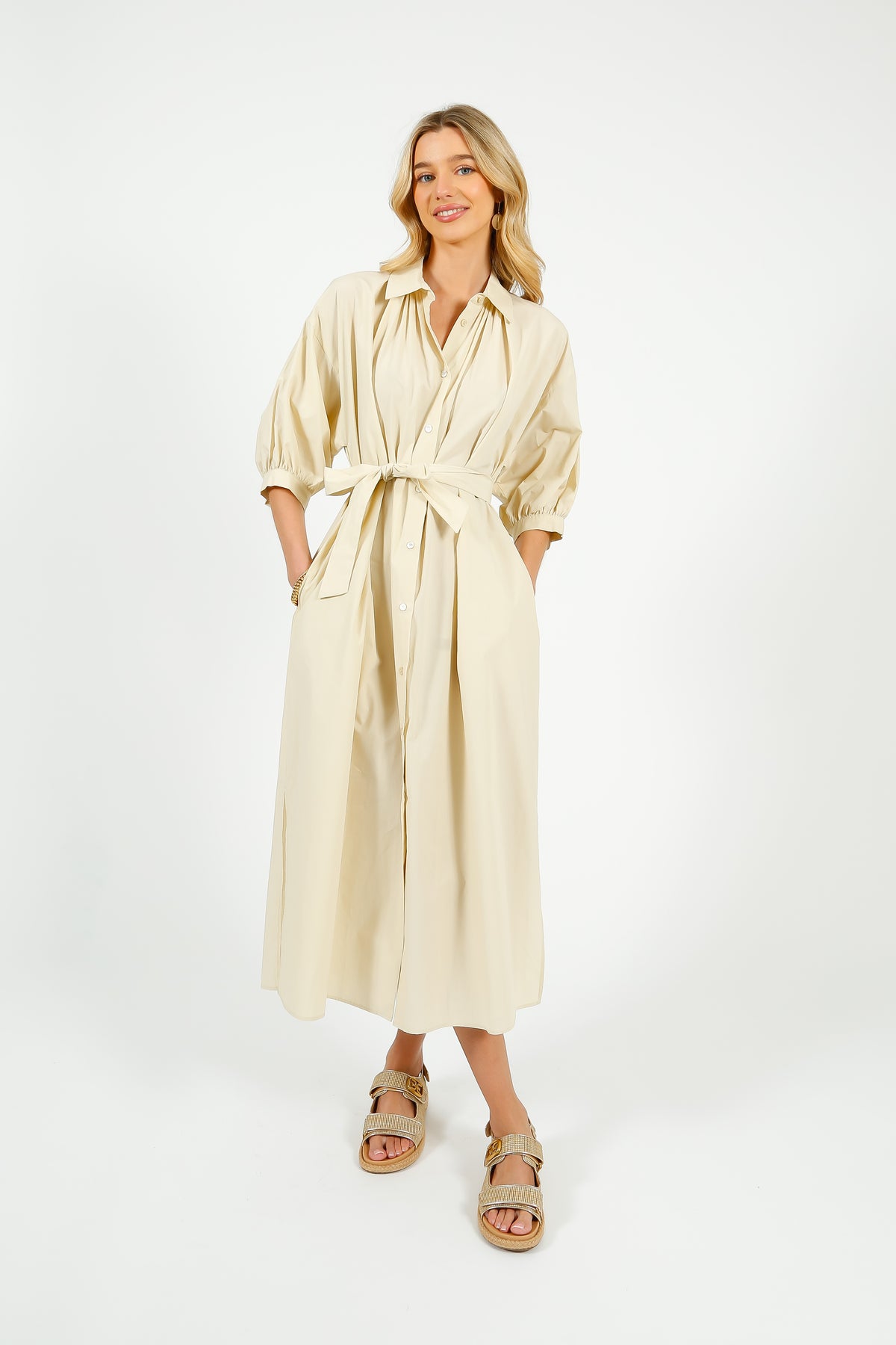 MM Catone Dress in Ivory