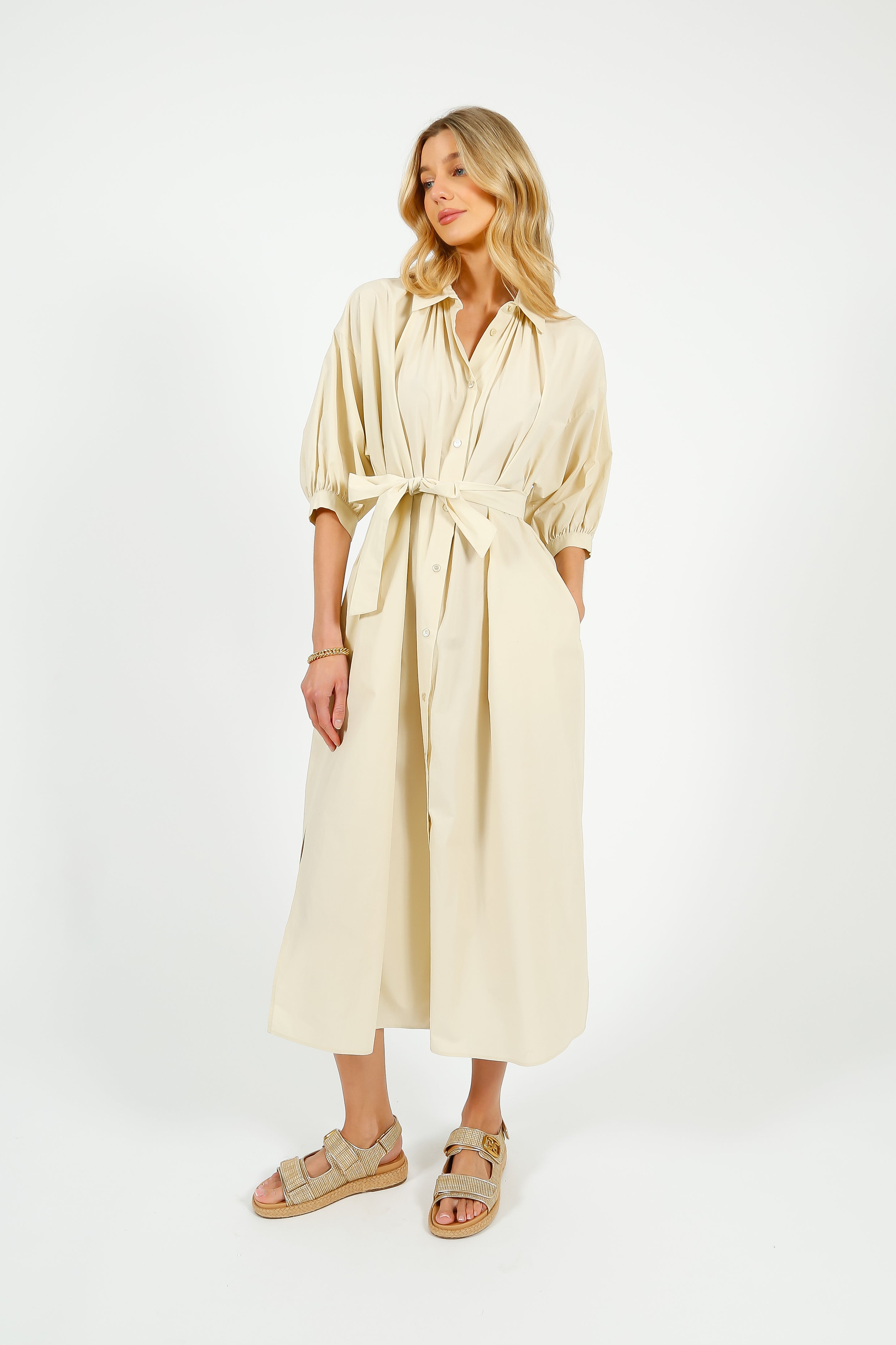 MM Catone Dress in Ivory
