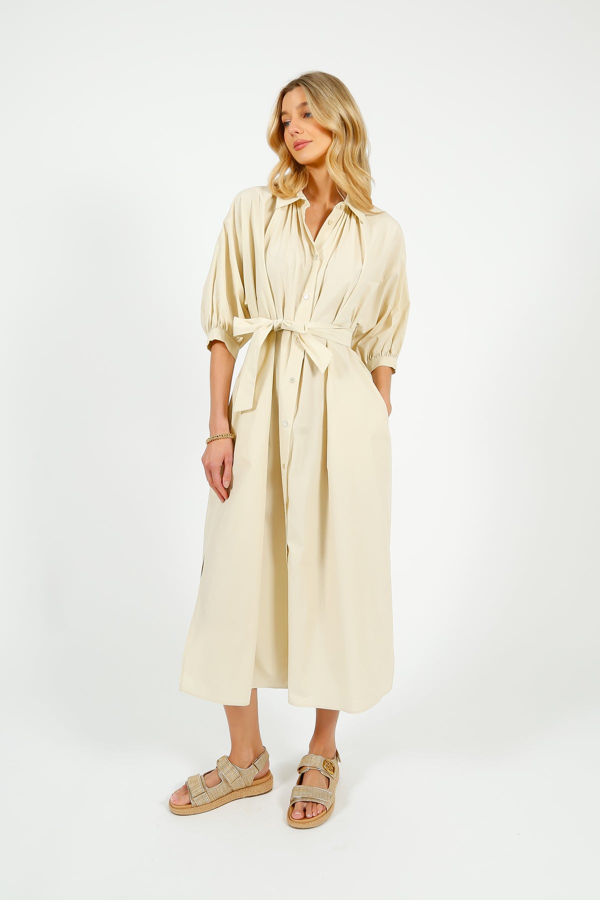 MM Catone Dress in Ivory