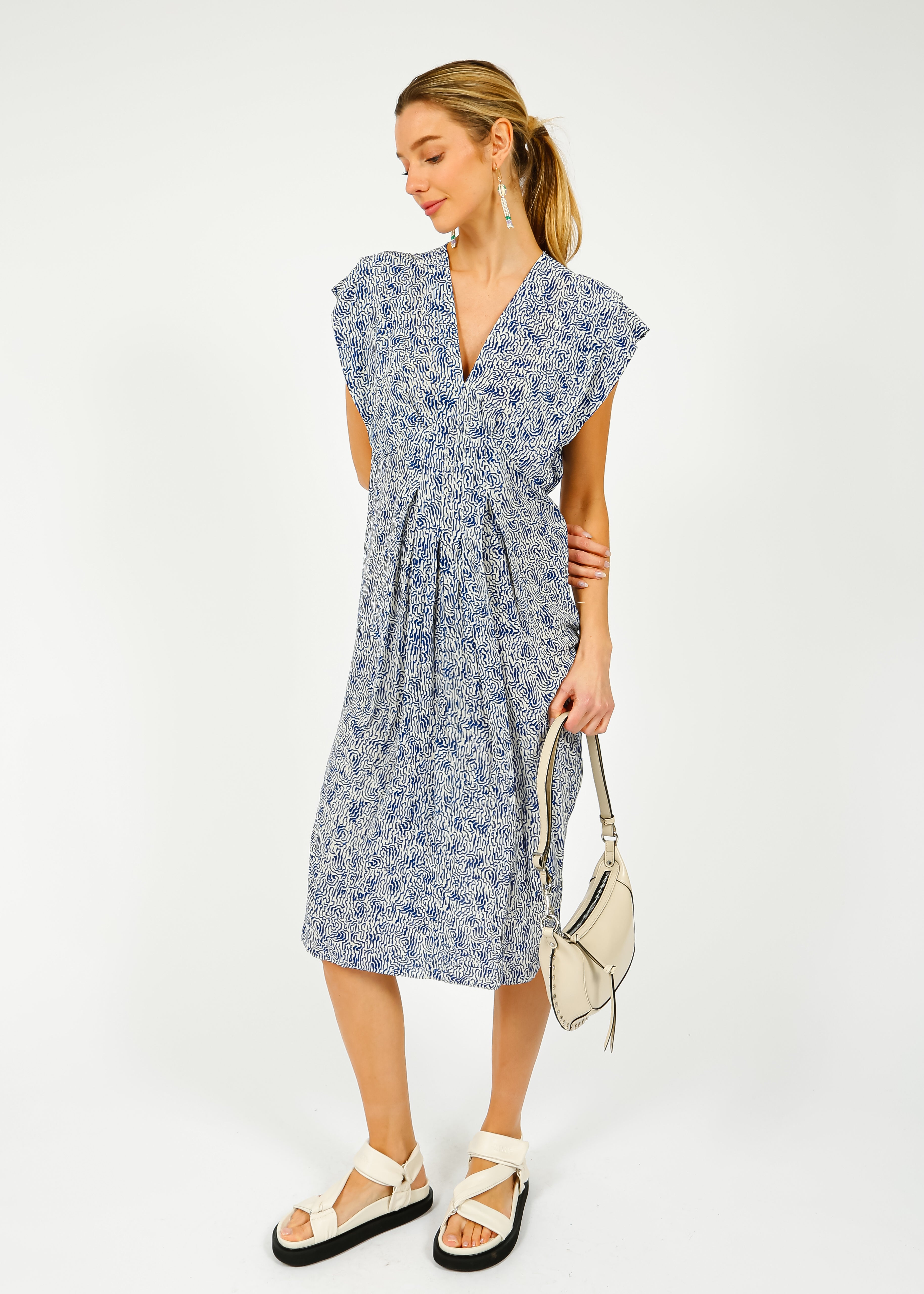 IM Epolia Dress in Blue