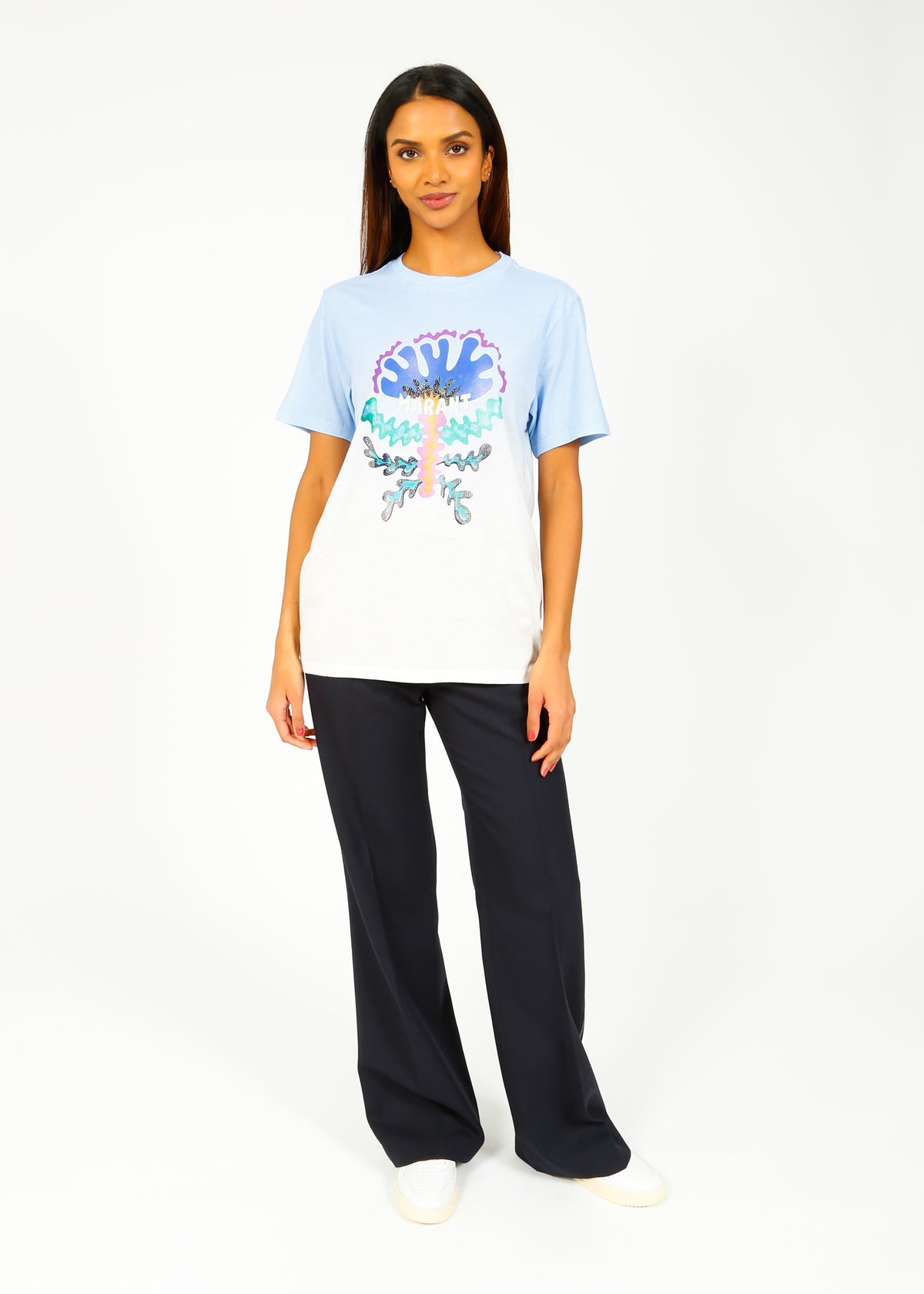 IM Zewel Tee in Light Blue