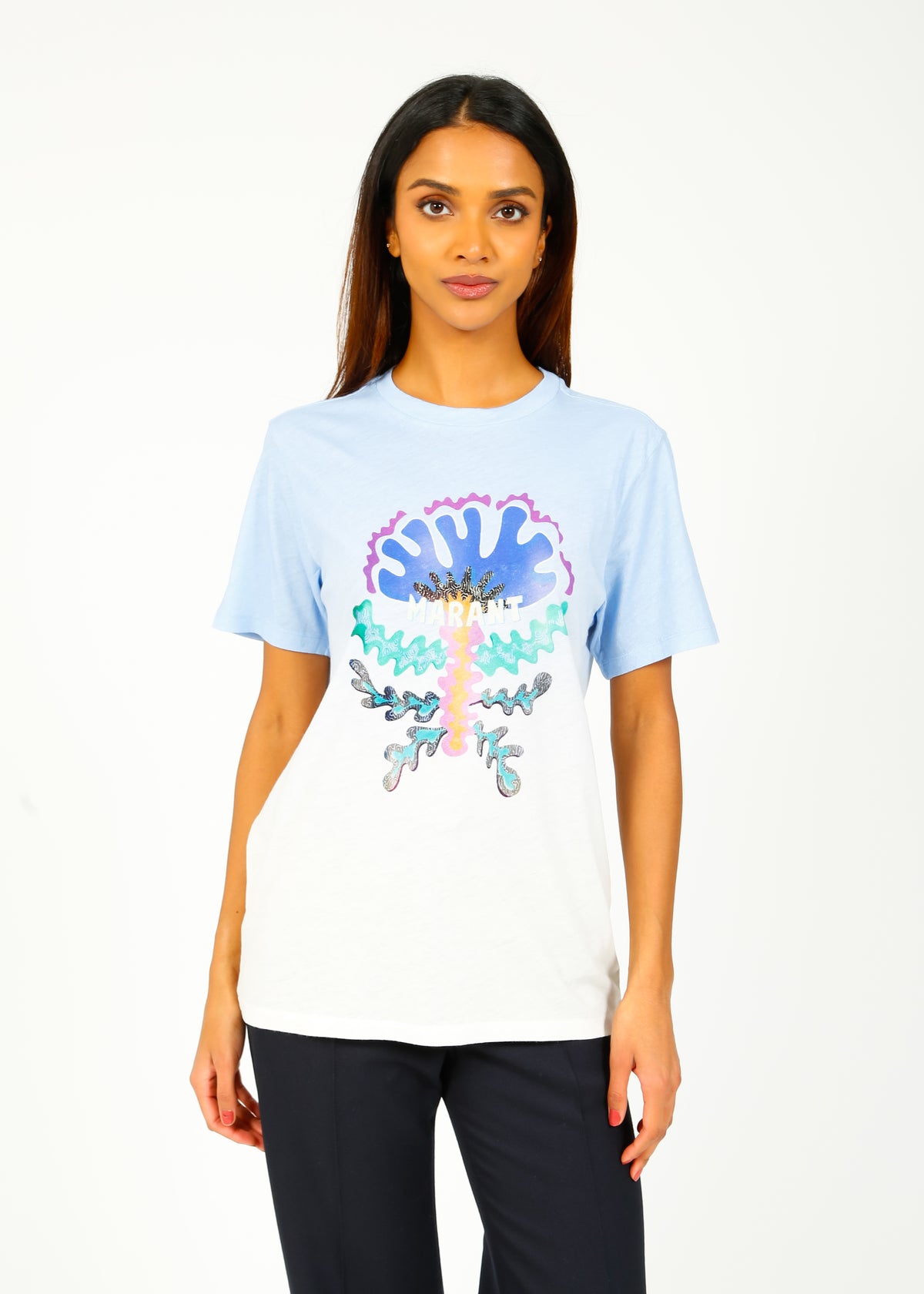 IM Zewel Tee in Light Blue