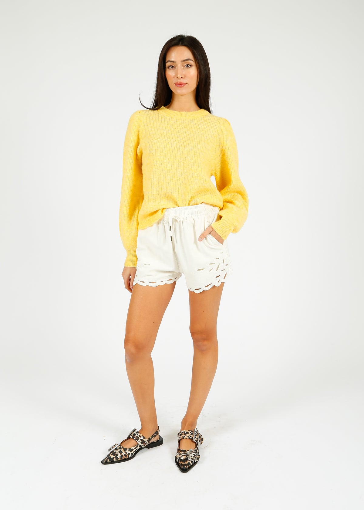 Marant Etoile Safa Shorts in White