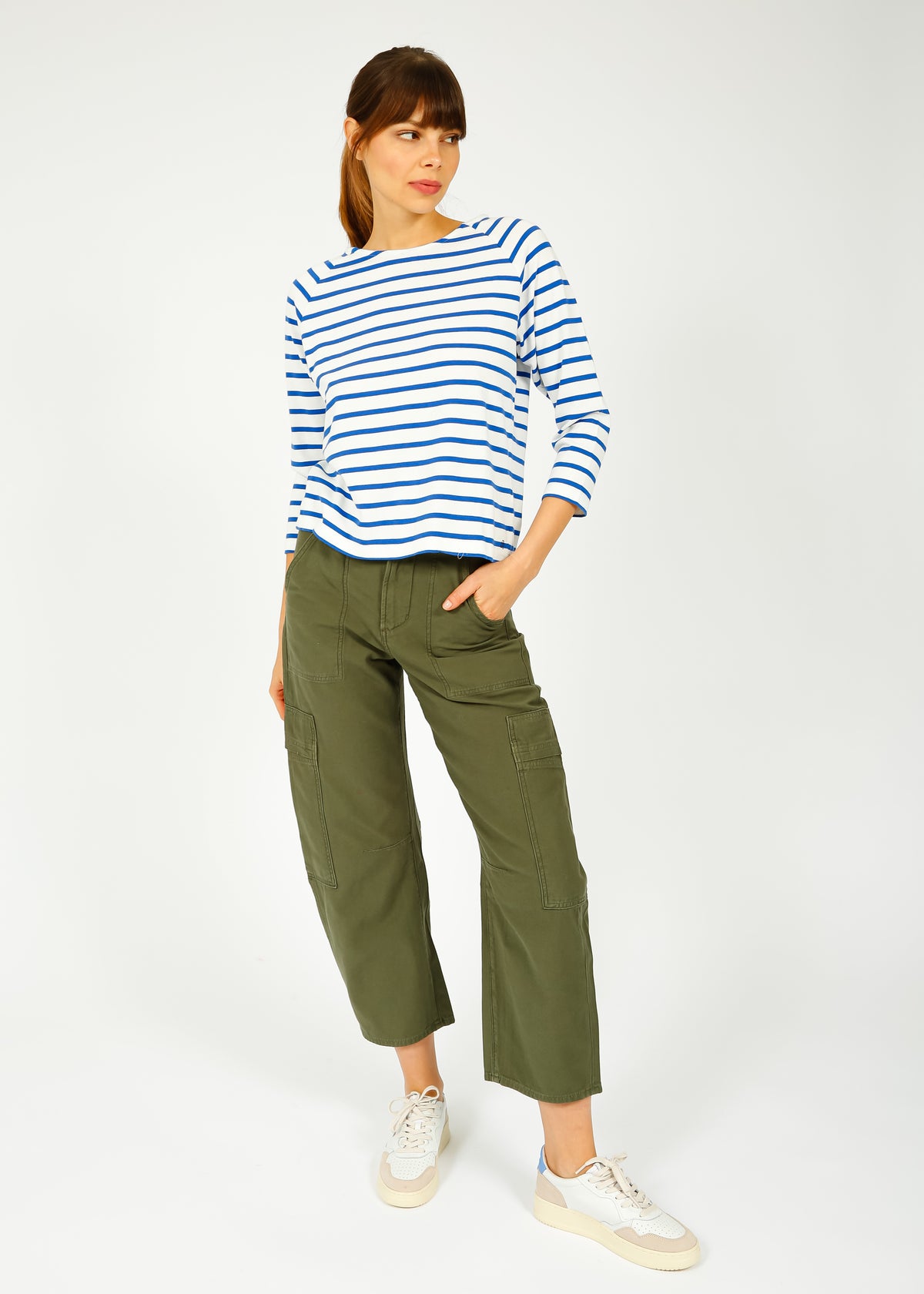 COH Marcelle Low Slung Cargo in Khaki