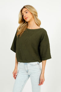 You added <b><u>AOKYANOS Seattle SS Top in Khaki</u></b> to your cart.