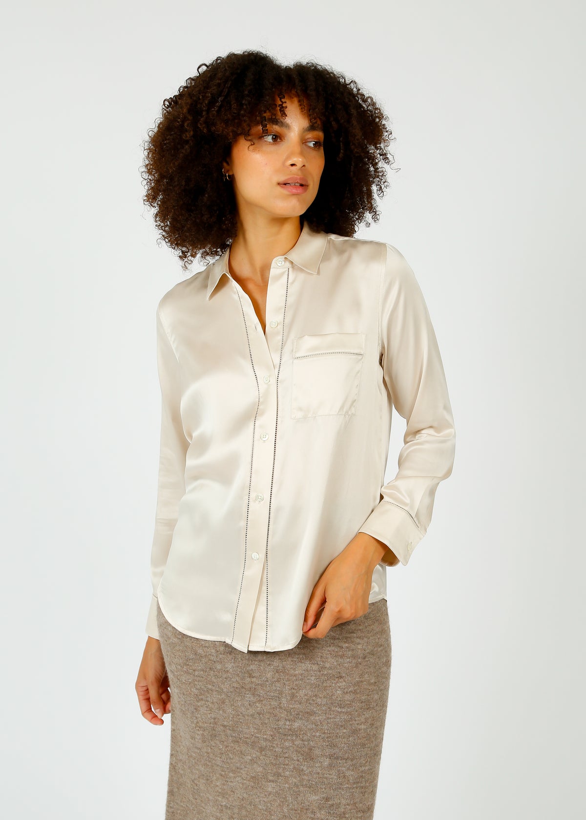 RAILS Oak Shirt in Moonbeam
