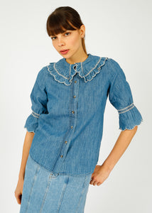 You added <b><u>S&M Daisy Blouse in Indigo</u></b> to your cart.