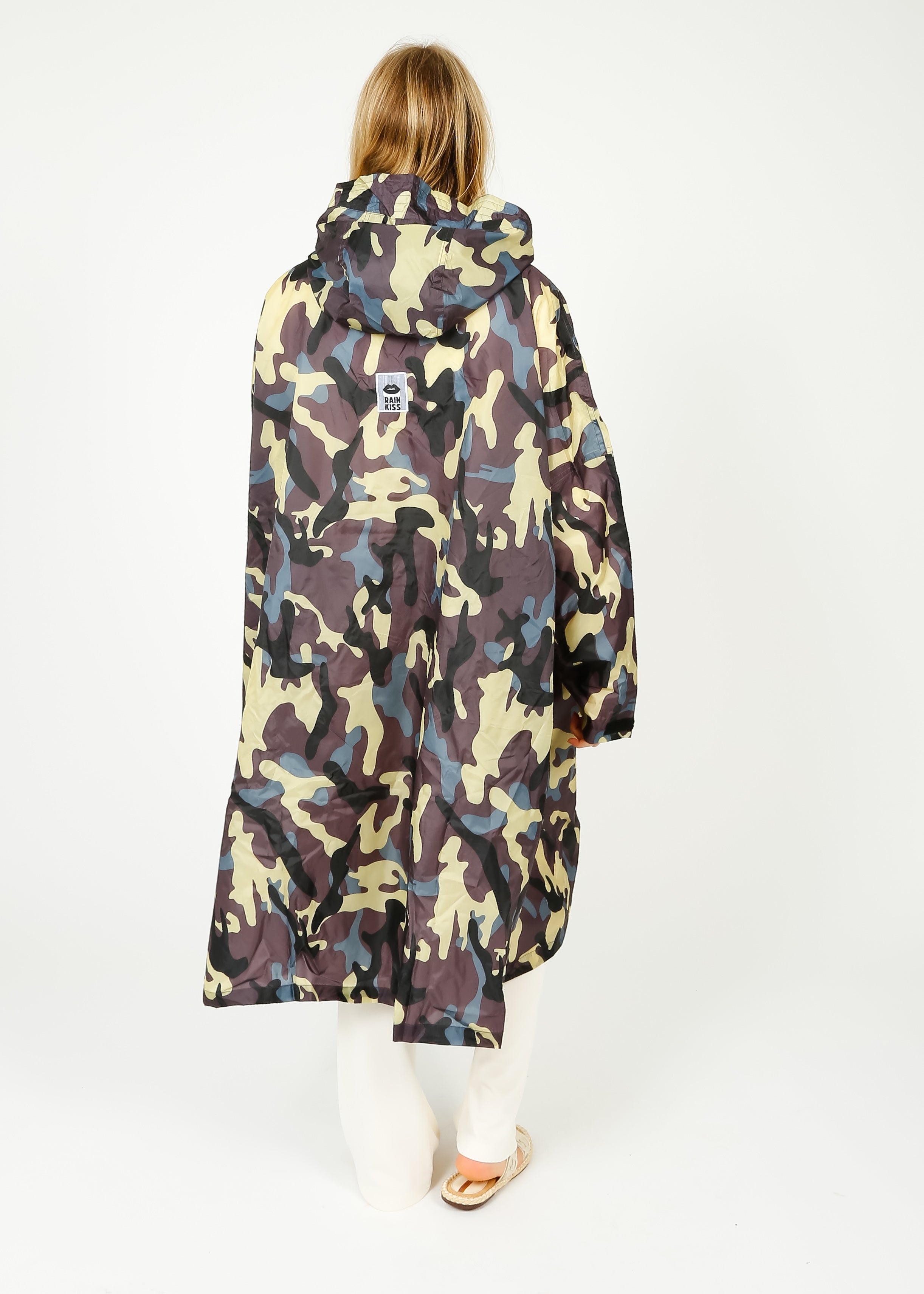 Rainkiss Camo Waterproof Poncho