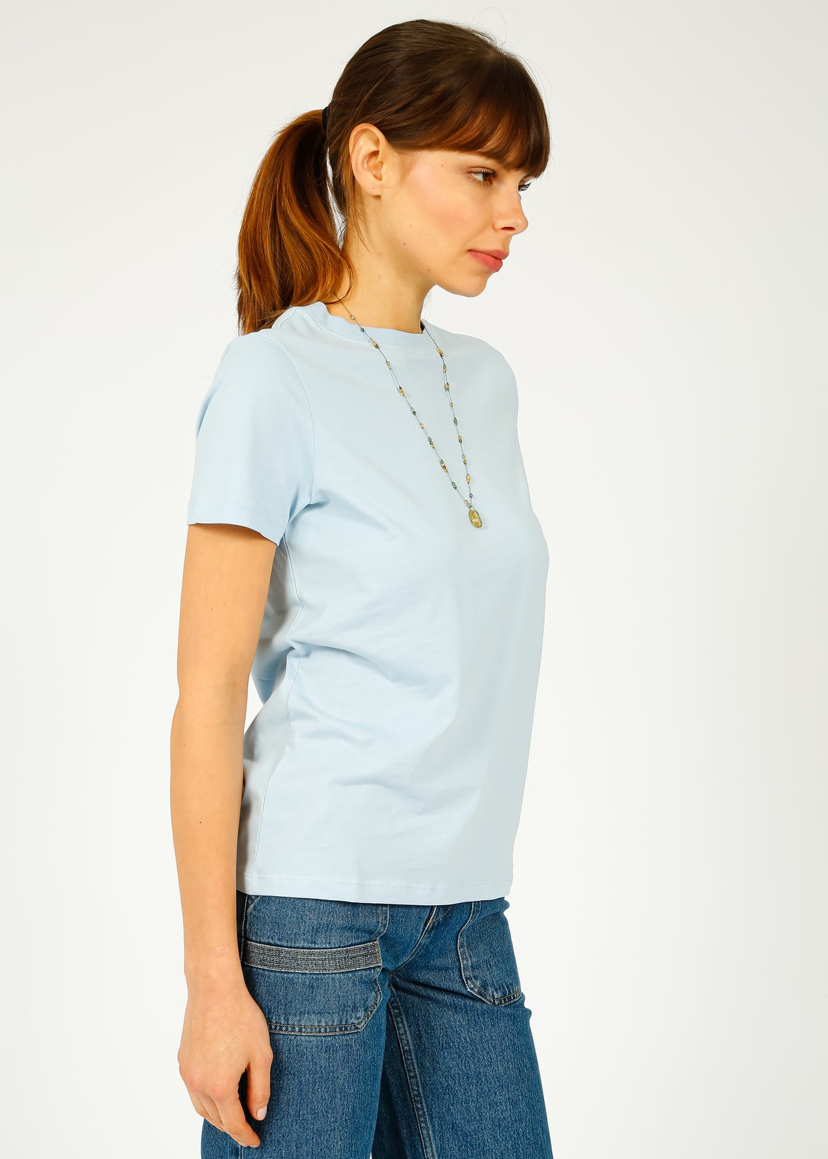 SLF Essential SS Tee in Cashmere Blue