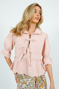 You added <b><u>S&M Heidi Blouse in Pink Dawn</u></b> to your cart.