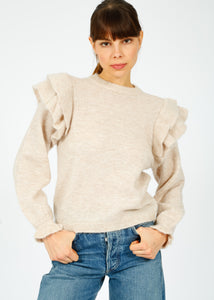 You added <b><u>SLF Lulu Knit with Shoulder Frill in Birch</u></b> to your cart.