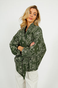 You added <b><u>Aokyanos Chicago Bandana Jacket in Khaki</u></b> to your cart.