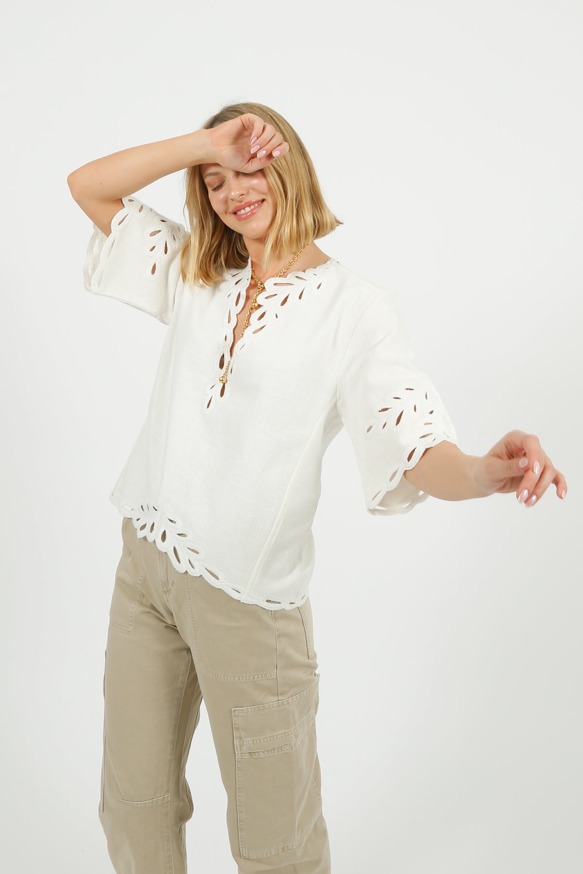 Marant Etoile Shana Blouse in White