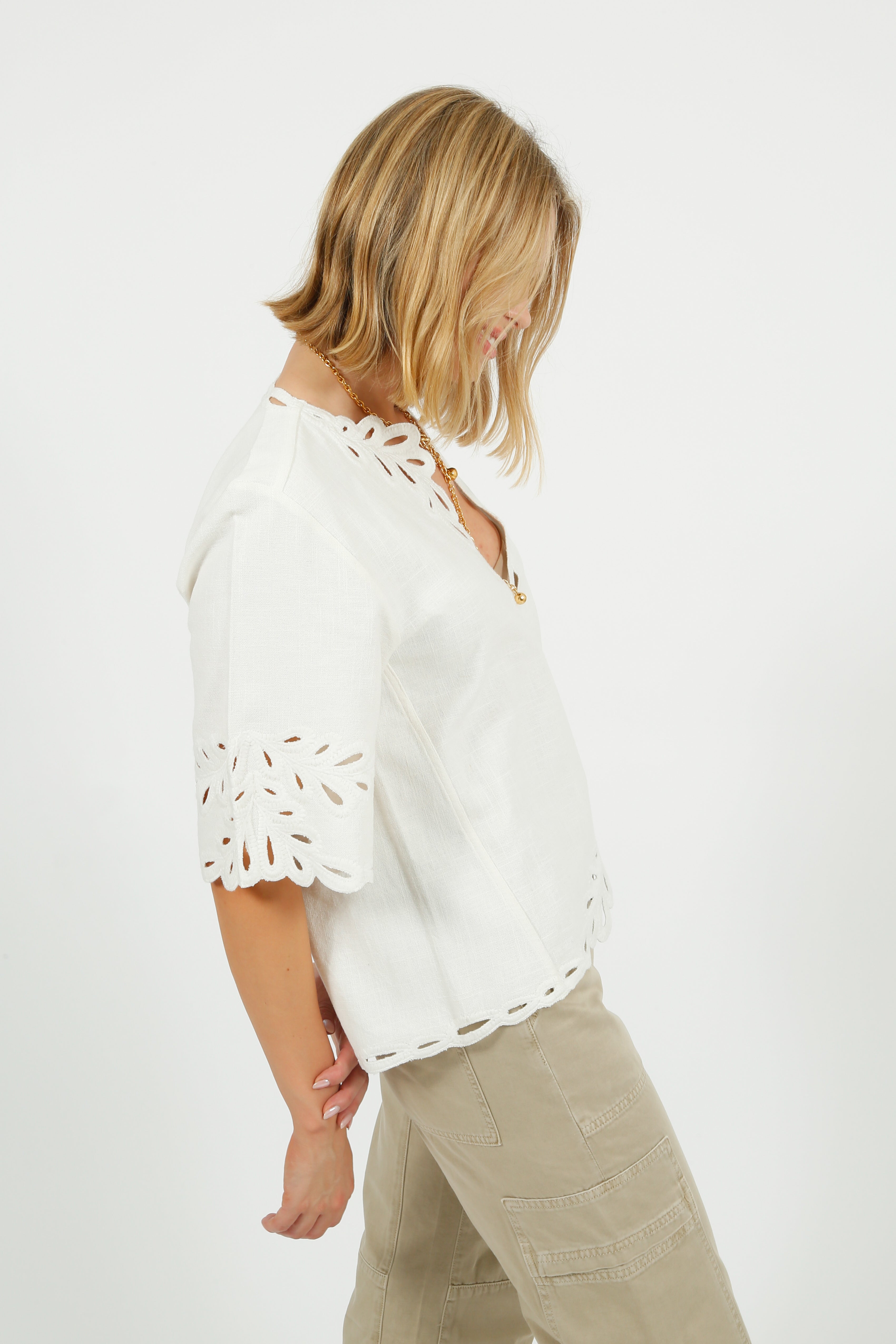 Marant Etoile Shana Blouse in White