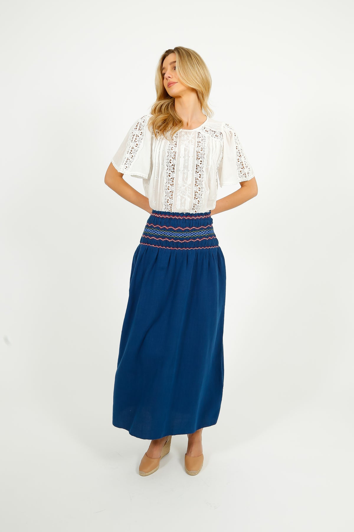 BR Cayenne Skirt in Indigo