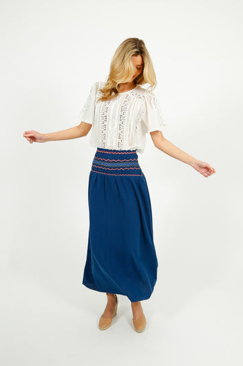 BR Cayenne Skirt in Indigo