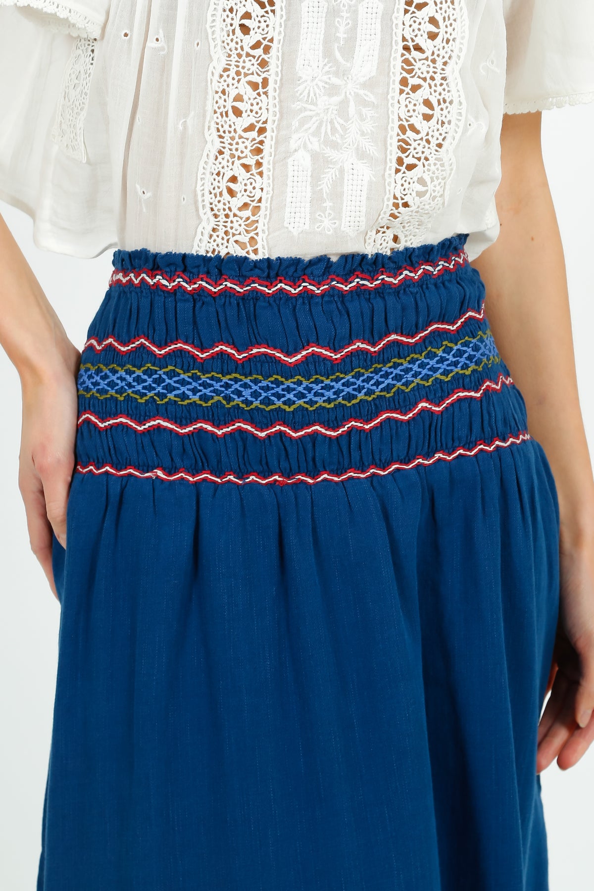 BR Cayenne Skirt in Indigo