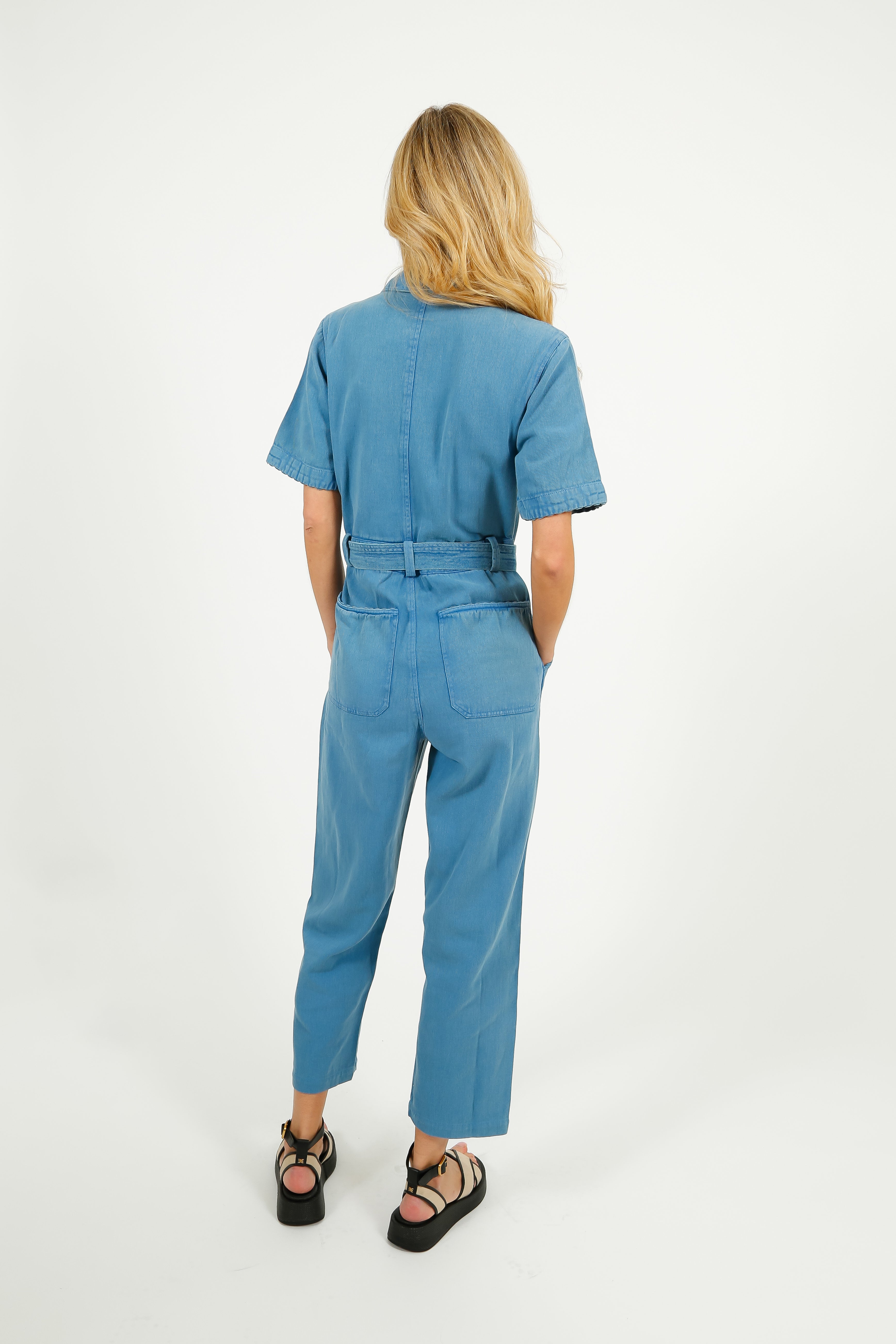 LM Sylvyne Jumpsuit in Stone Blue