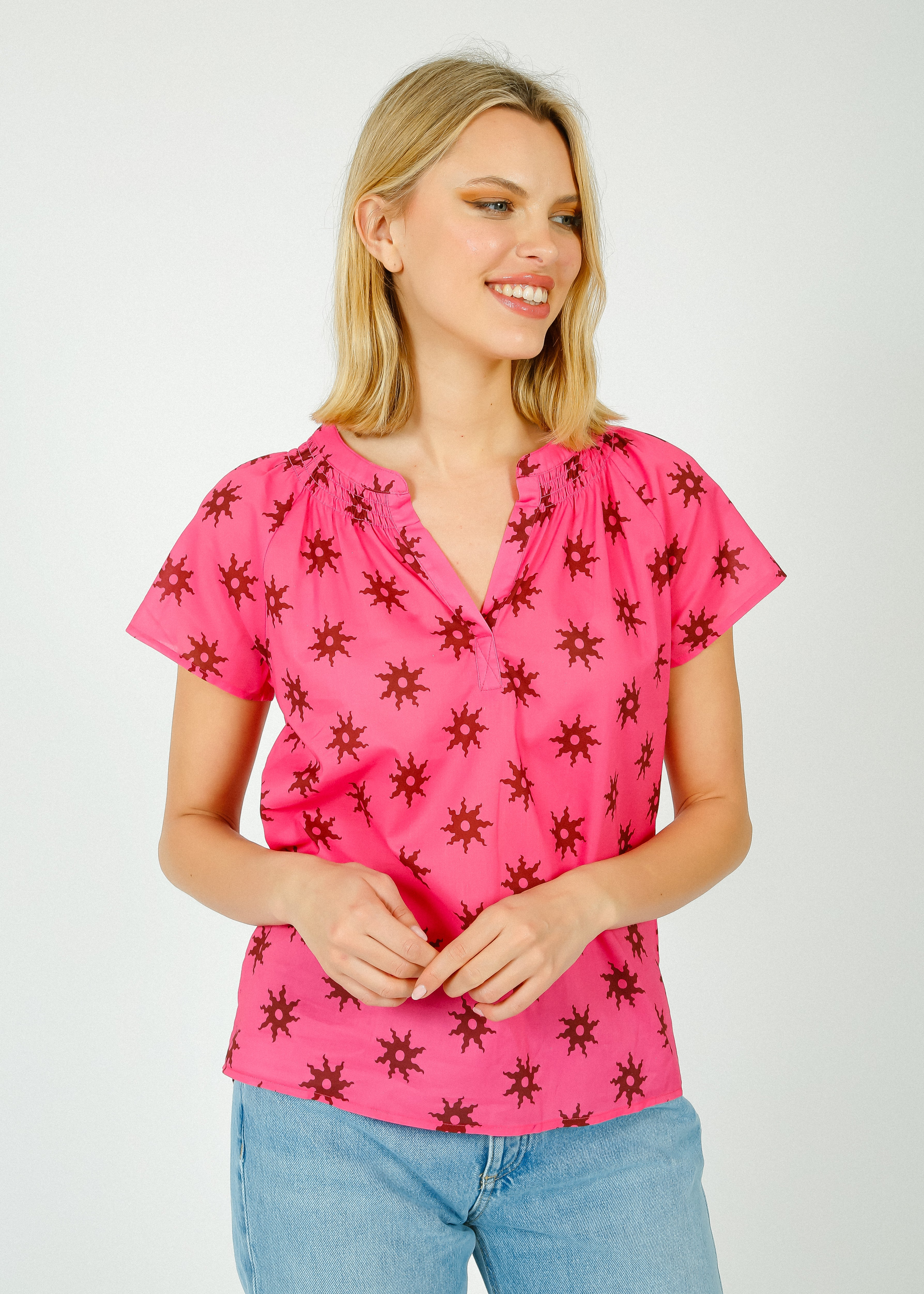 PPL Jack Tee in Sun 04 Pink