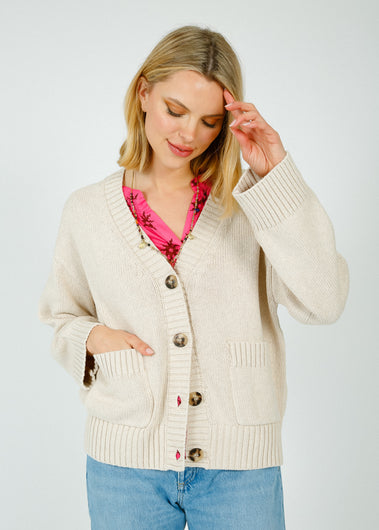 SLF Jill Knit Cardi in Birch