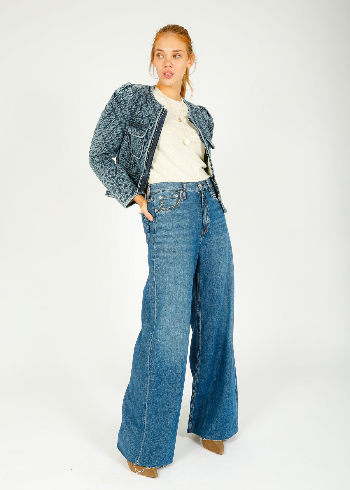 IM Deliona Jacket in Light Blue