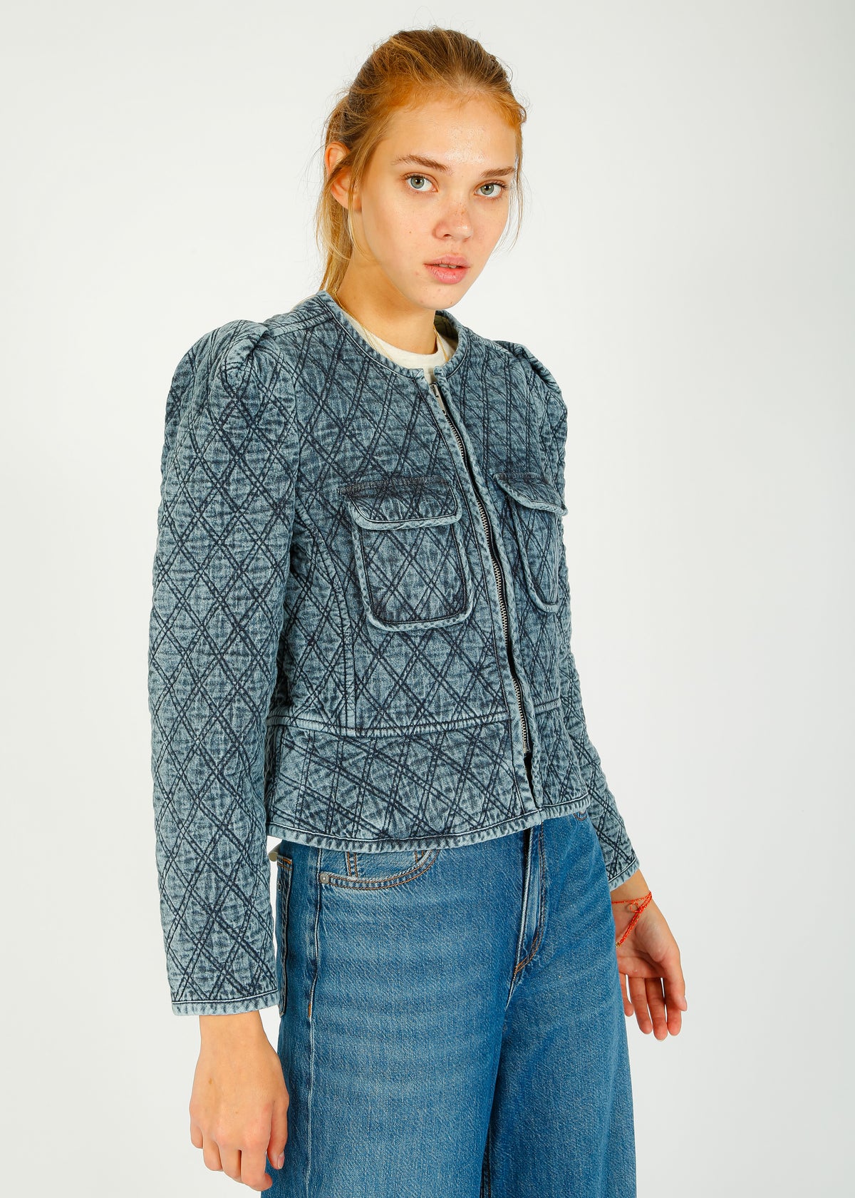 IM Deliona Jacket in Light Blue
