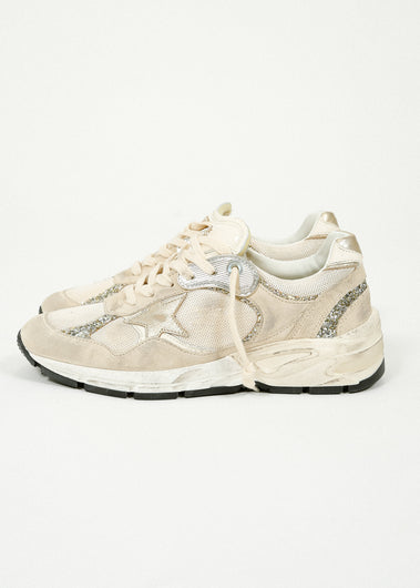 GG Running Dad in Seed Pearl, Platinum, White