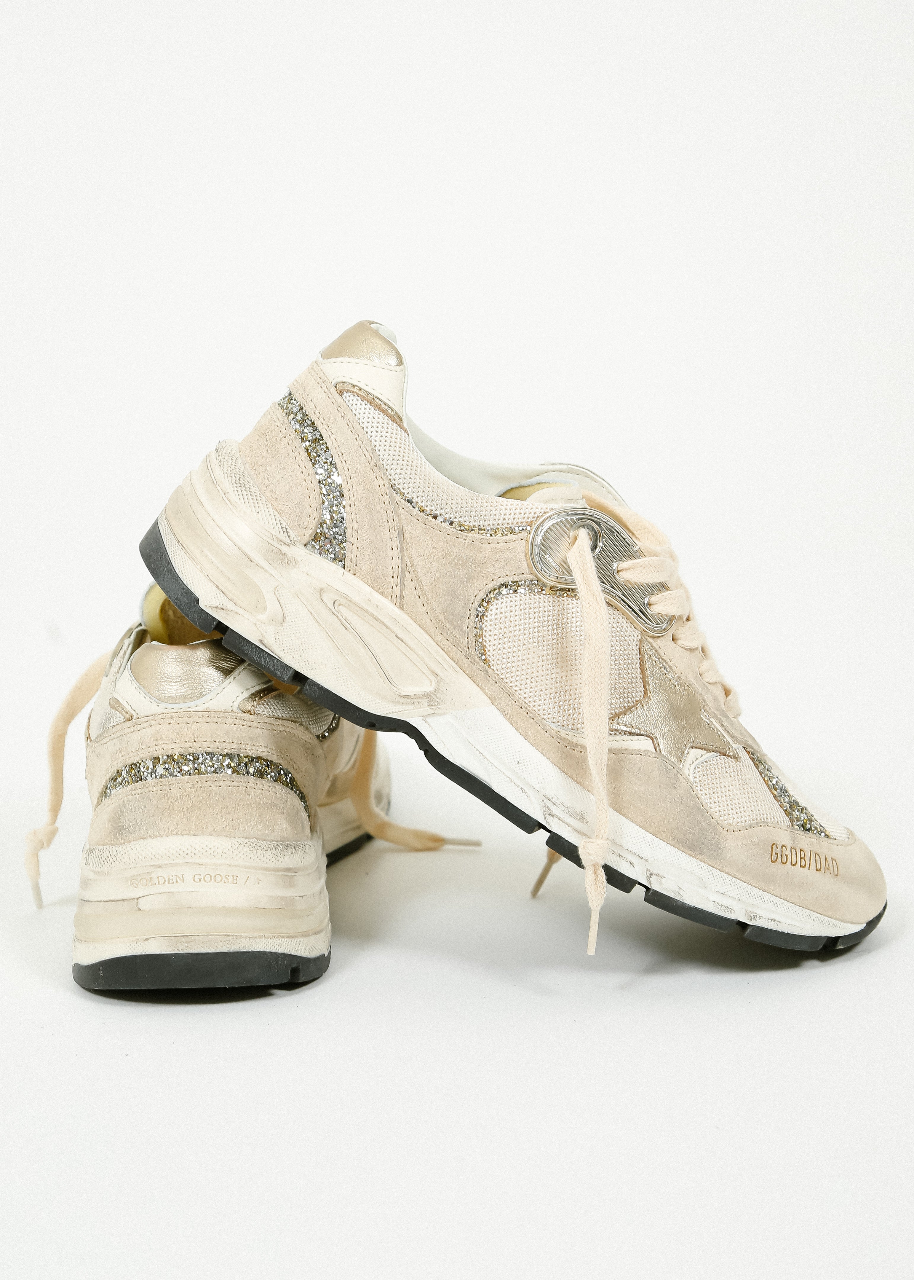 GG Running Dad in Seed Pearl, Platinum, White