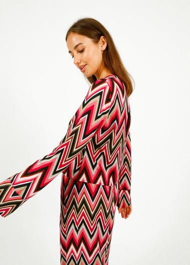 Primrose Park Marni Top in Zig Zag
