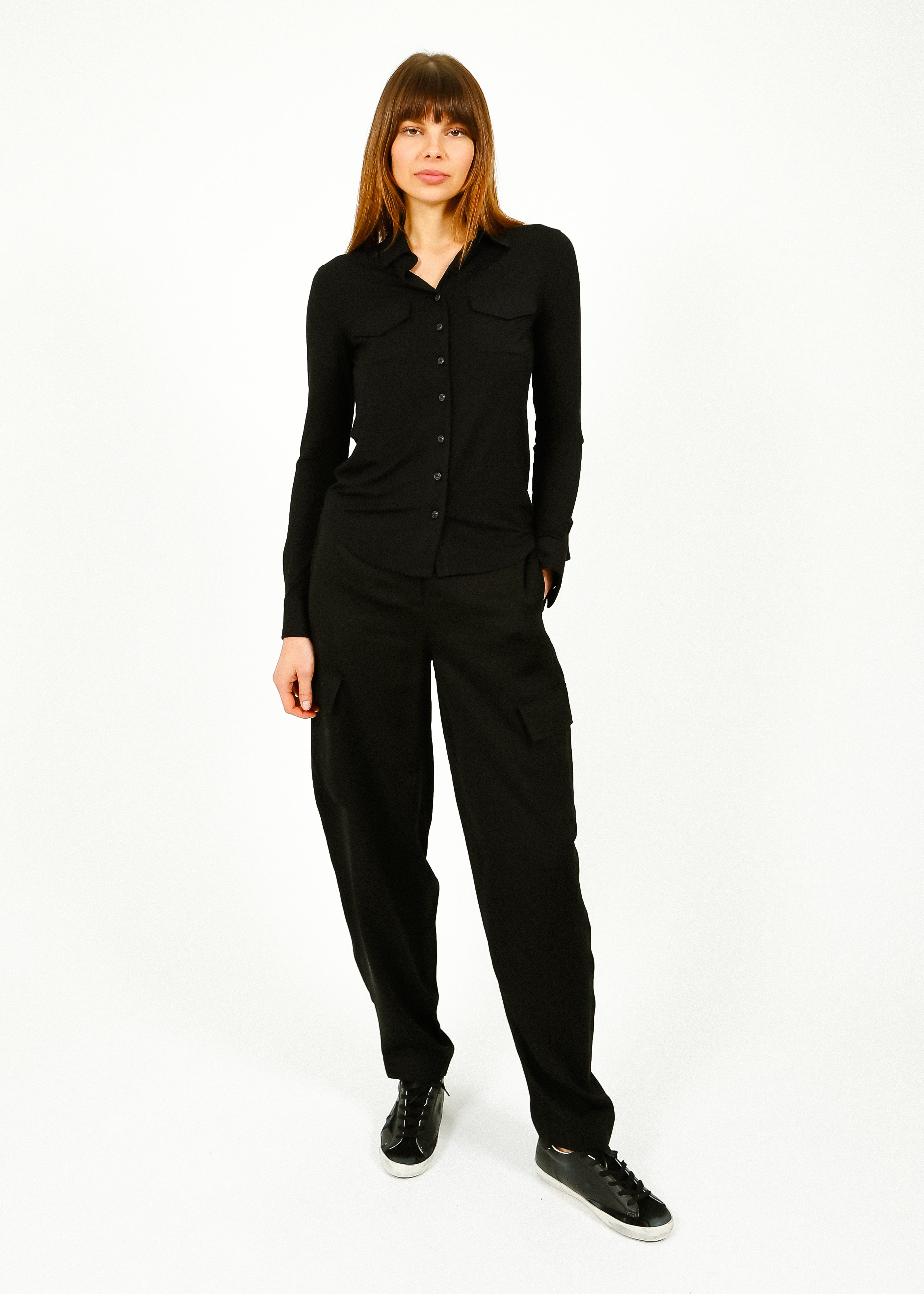 R&B Luca Shirt in Black
