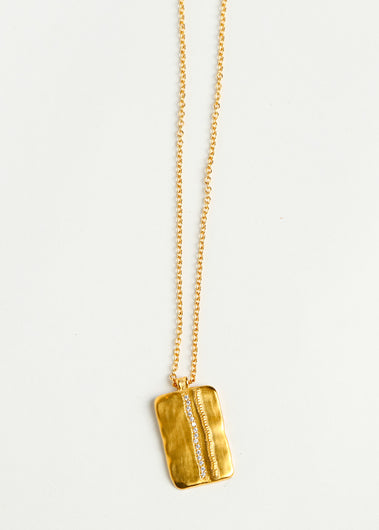 LH Elvis Short Necklace in White