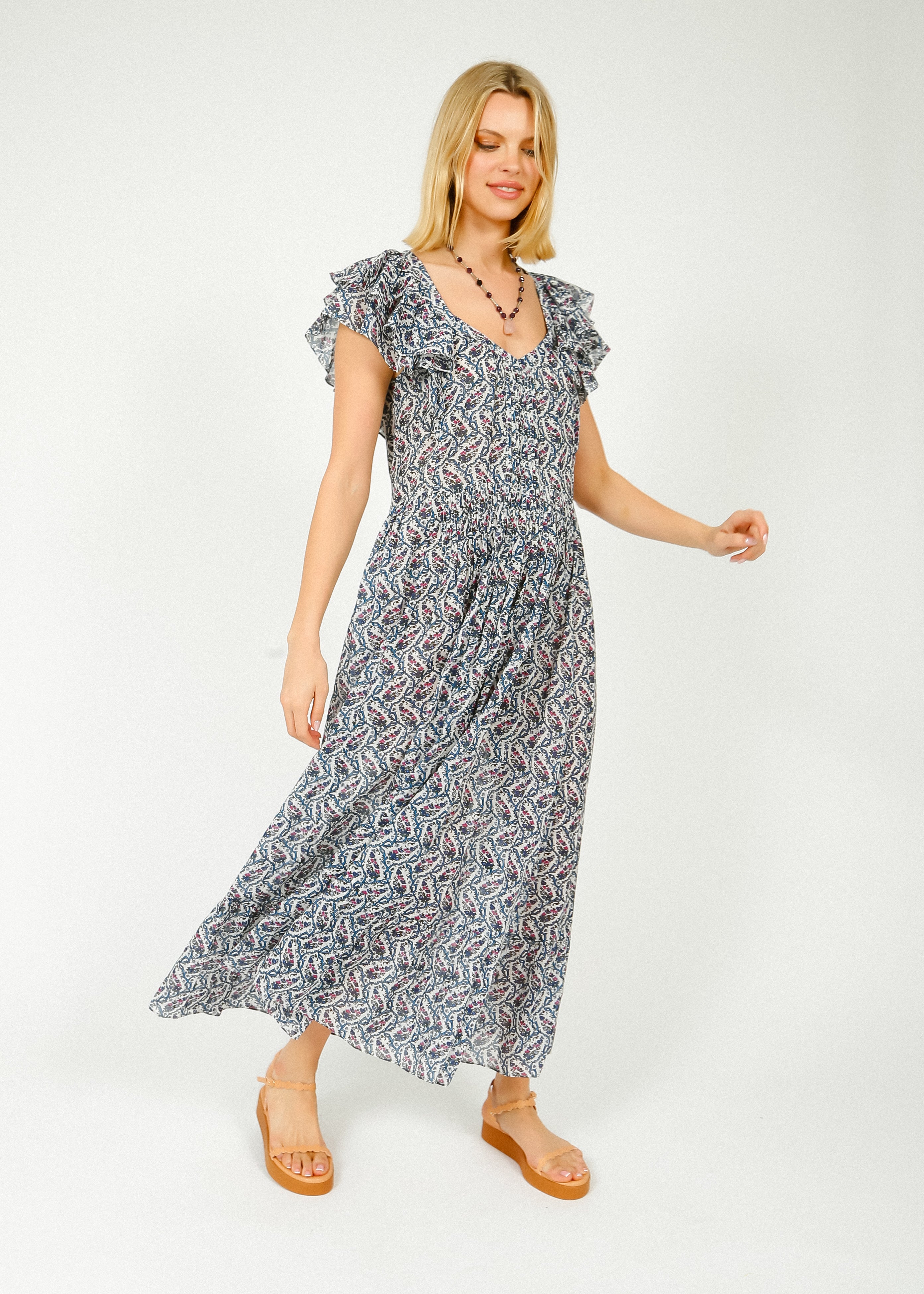 IM Godralia Dress in Ecru