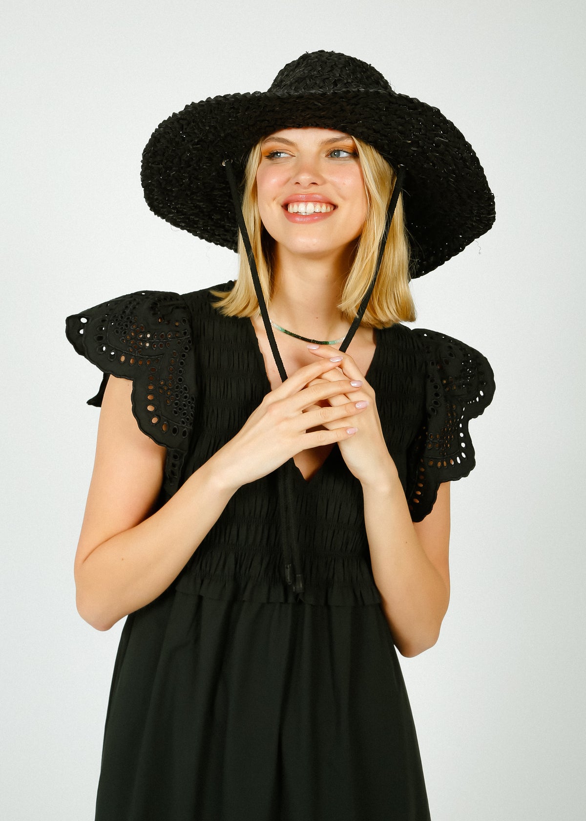 R&B Braided Straw Hat