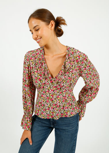 Primrose Park Rosie Top in Floral