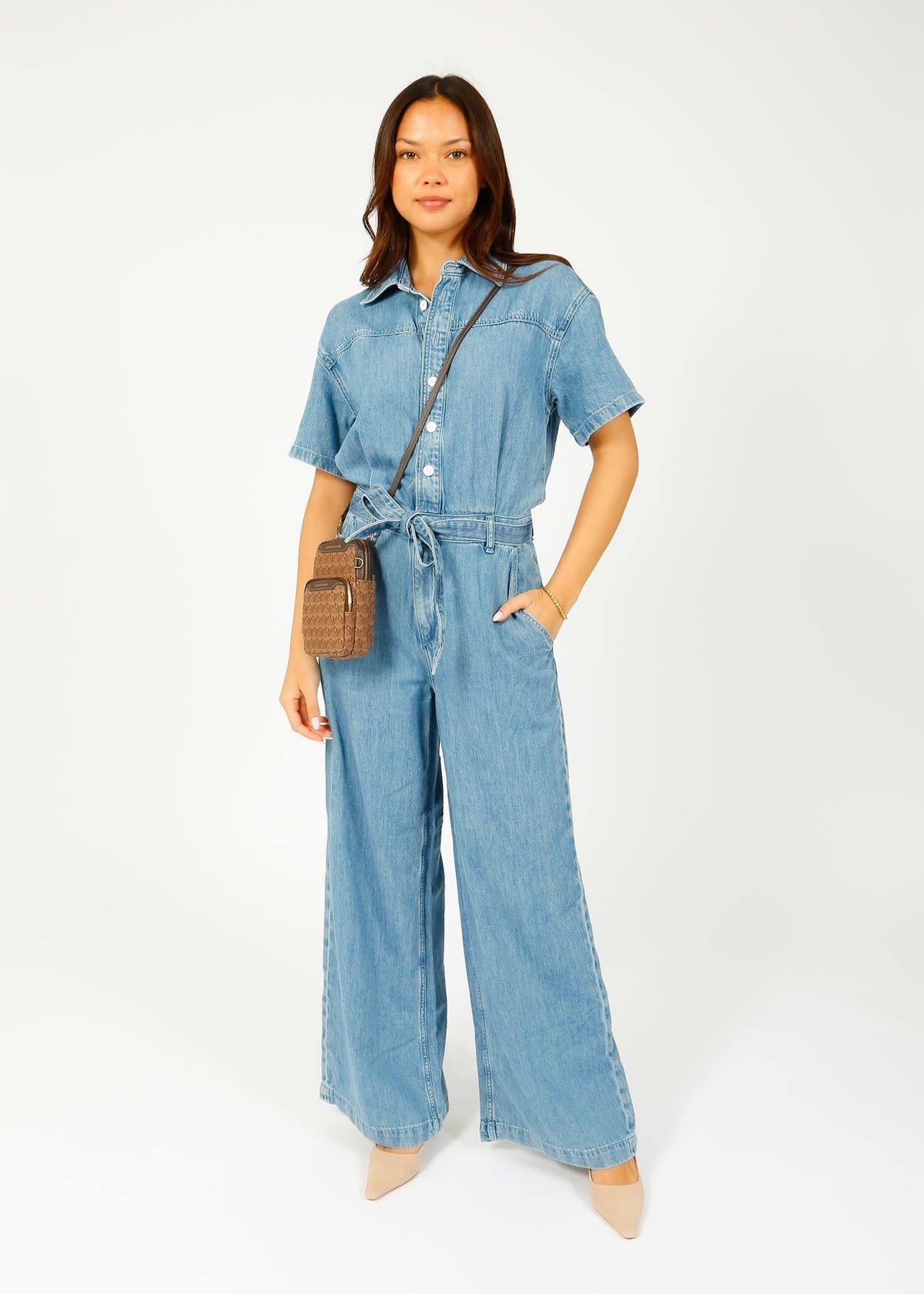 R&B Ultra Featherweight Sofie Cropped Jumpsuit