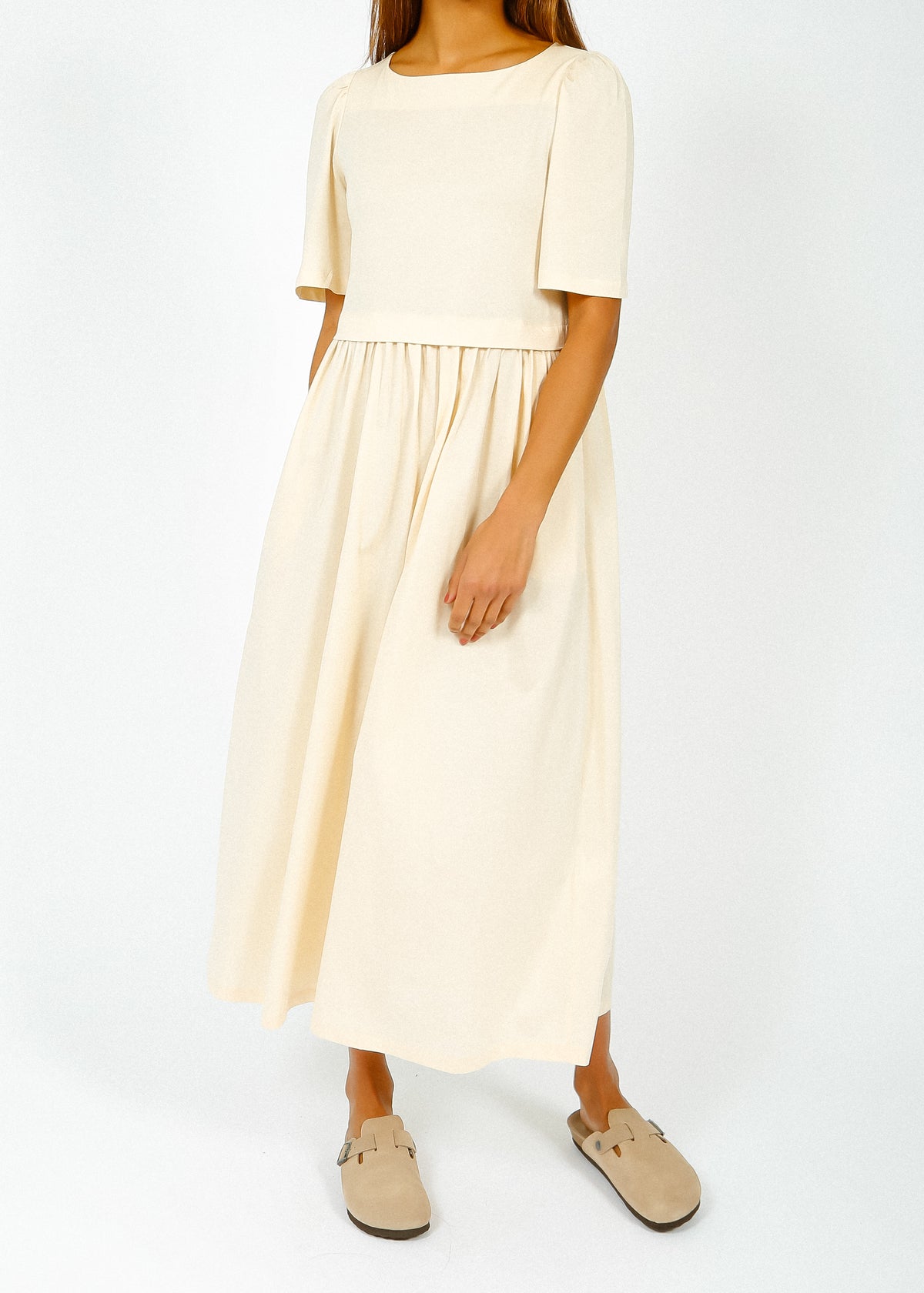 MM Snack Dress in Ivory